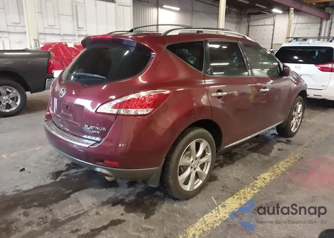 2012 Nissan Murano Le from USA, damaged, VIN JN8AZ1MW9CW215767